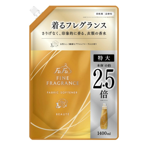 FaFa Fine Fragrance Beaute Кондиціонер-ополіскувач для білизни, змінний блок, 1400 мл
